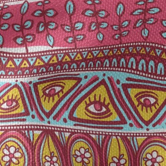 Childlike Ethnic Style Waterproof Canvas