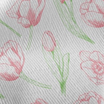 Tulips In Bloom Standard Corduroy
