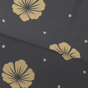 Classic Elegant Yellow Flower Waterproof Oxford