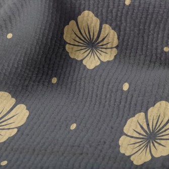 Classic Elegant Yellow Flower Terry
