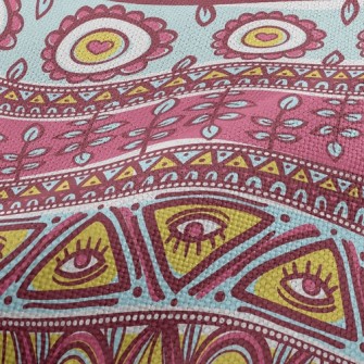 Childlike Ethnic Style Performance Linen
