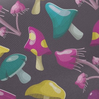 Magic Poison Mushroom Twill