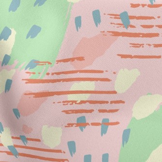 Artistic Dotted Lines Stretch Ponte