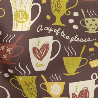 Fragrant And Delicious Coffee Stretch Ponte