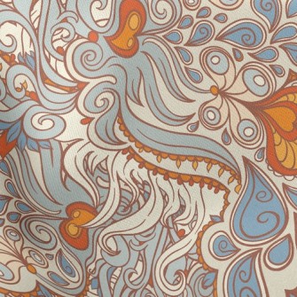 Gorgeous Water Drop Pattern Stretch Ponte