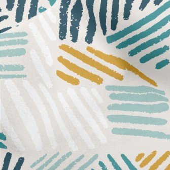 Abstract Random Slash Micro Fleece