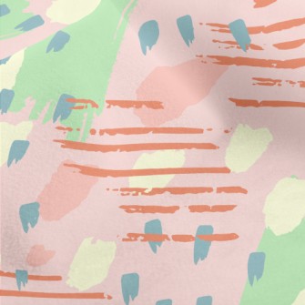 Artistic Dotted Lines Micro Fleece