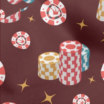 Three Color Crown Chips Micro Fleece