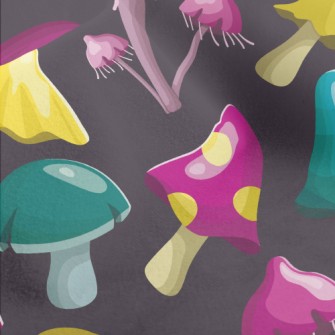 Magic Poison Mushroom Micro Fleece