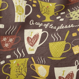 Fragrant And Delicious Coffee Minky