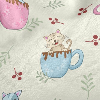 Cute Cup Cat Minky