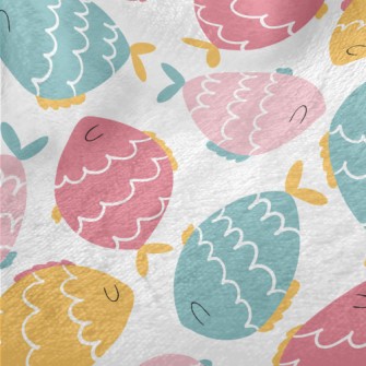 Cute Colorful Fish Minky