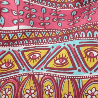 Childlike Ethnic Style Minky