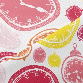 Childlike Twisted Clock Piqué