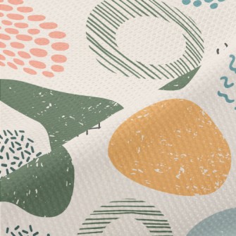 Abstract Large And Small Round Piqué