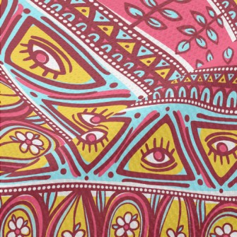 Childlike Ethnic Style Piqué