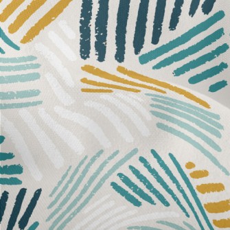 Abstract Random Slash Lightweight Performance Linen