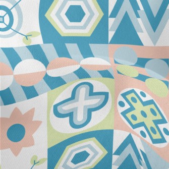 Different Patterns Of Blocks Lightweight Performance Linen