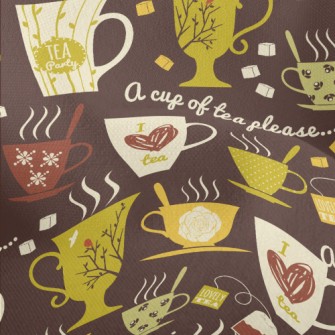 Fragrant And Delicious Coffee Lightweight Performance Linen