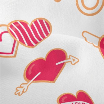 Love Wings Red Lips Lightweight Performance Linen