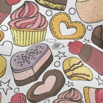 Delicious Shaped Cakes Lightweight Performance Linen