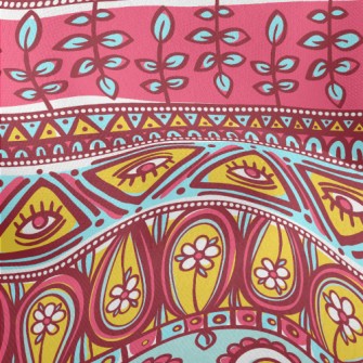 Childlike Ethnic Style Lightweight Performance Linen