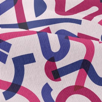 Two-color Curved Lines Modern Jersey