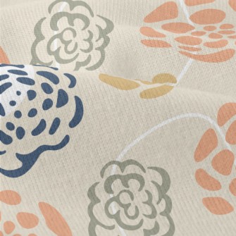 Elegant Blooming Flowers Modern Jersey