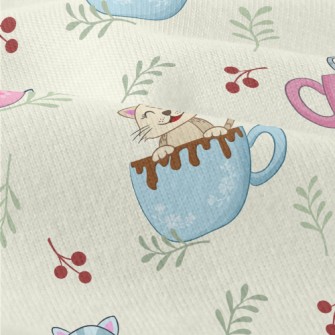Cute Cup Cat Modern Jersey