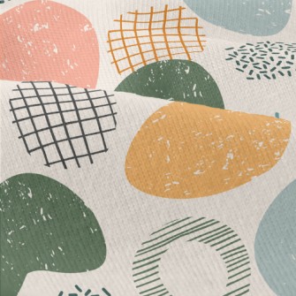 Abstract Large And Small Round Modern Jersey