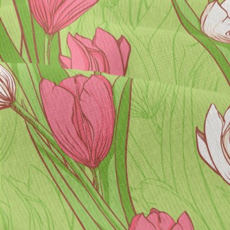Two Color Elegant Tulips Modern Jersey