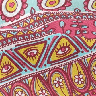 Childlike Ethnic Style Modern Jersey