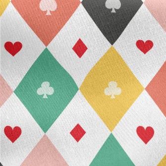 Colorful Park Ring Jersey Backed Fleece