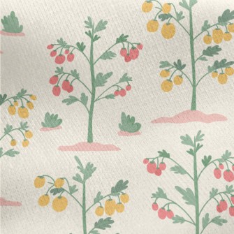 Cultivated Cherry Tomatoes Jersey Backed Fleece