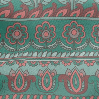 Magic Damask Jersey Backed Fleece
