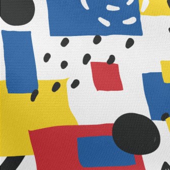 Large And Small Rectangles Pongee