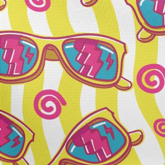 Handsome Style Glasses Pongee