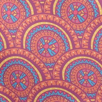 Kaleidoscope Of Cute Flowers Pongee