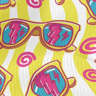 Handsome Style Glasses Stretch Jersey