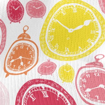 Childlike Twisted Clock Stretch Jersey