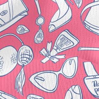 Women Cosmetic Bags Stretch Jersey