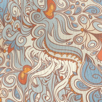 Gorgeous Water Drop Pattern Stretch Jersey