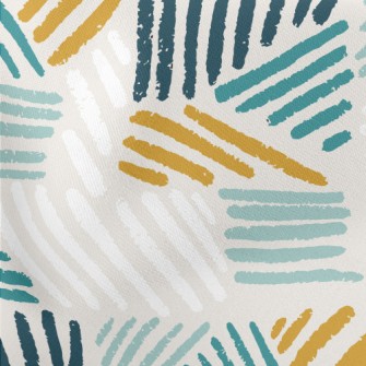 Abstract Random Slash Lightweight Cotton Poplin