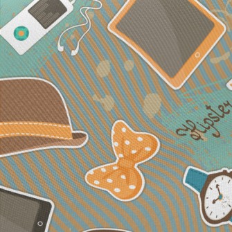Essential Mobile Phones And Ta Midweight Cotton Poplin