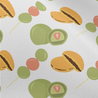 Cartoon Japanese Dessert Chiffon