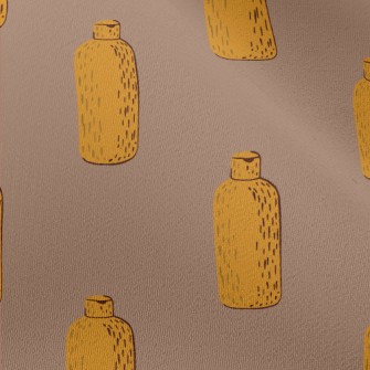 Hand Drawn Cosmetic Bottles Chiffon
