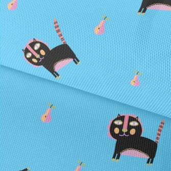 Ethnic Style Black Cat Waterproof Oxford