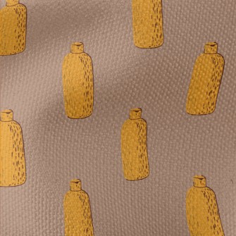 Hand Drawn Cosmetic Bottles Waterproof Canvas
