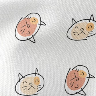 Colorful Graffiti Cat Waterproof Canvas