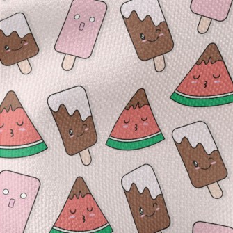 Kawaii Ice Cream Waterproof Canvas